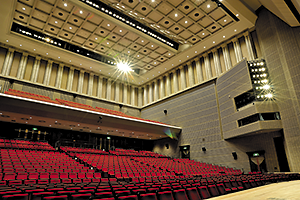 大ホールの座席全体が写った写真