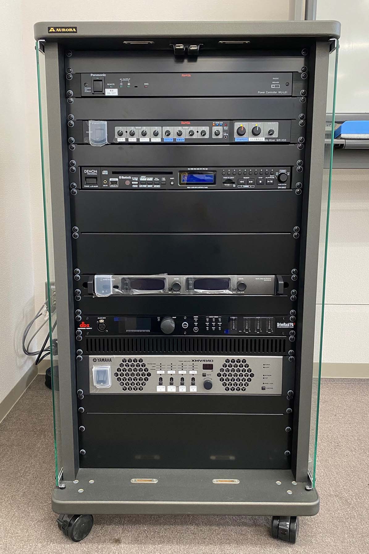 研修室 拡声装置写真